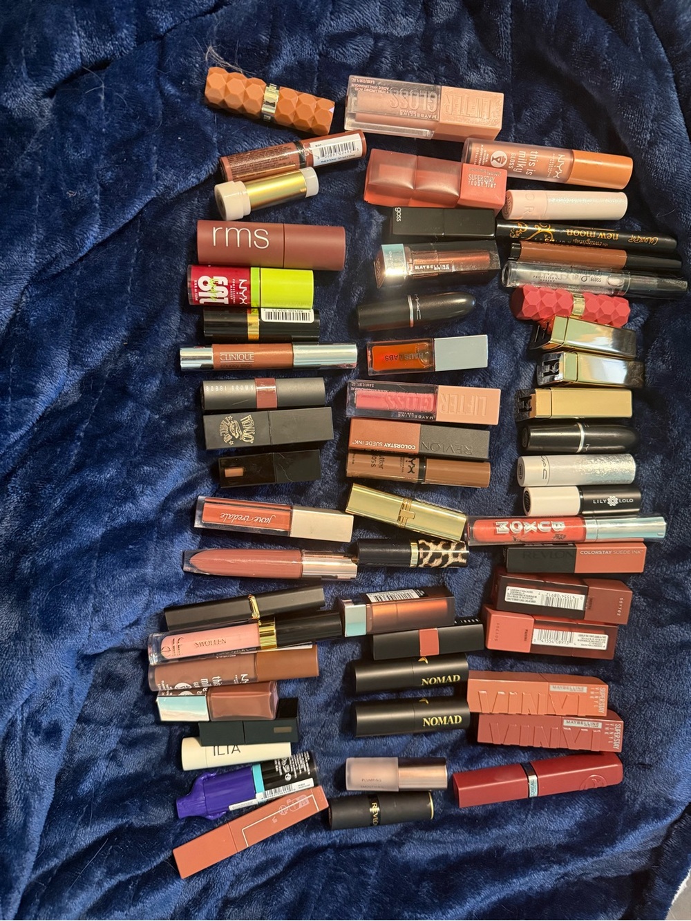Assorted Nude & Rose Lipstick Lot
